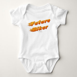 Zukünftiger Radfahrer Baby Strampler