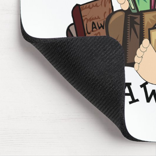 Zukünftiger Rechtsanwalt Mousepad (Ecke)