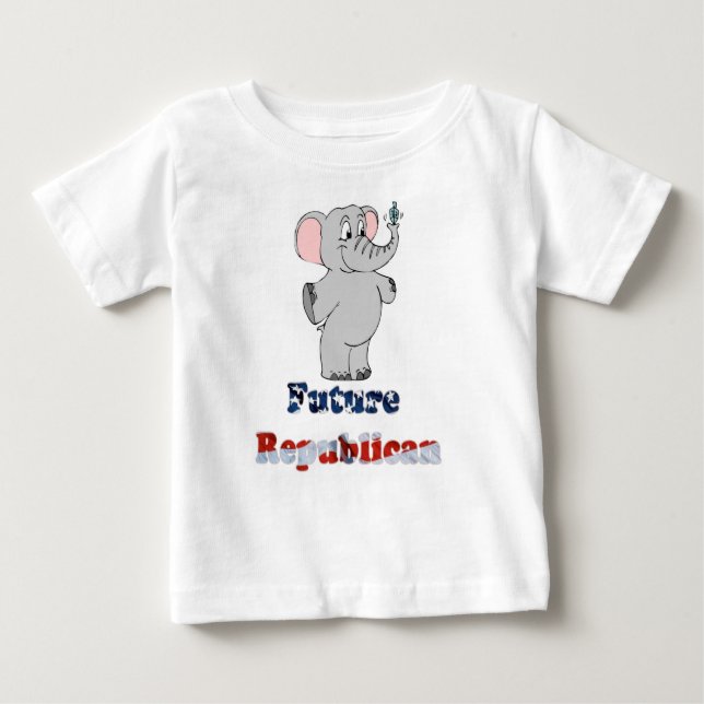 Zukünftiger Republikaner scherzt T - Shirt (Vorderseite)
