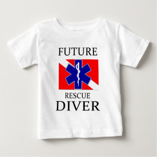 Zukünftiger Rettungs-Taucher Baby T-shirt
