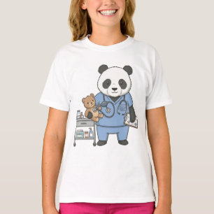 Zukünftiger RN Panda: Liebenswerter Medizinstudent T-Shirt