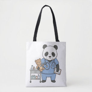 Zukünftiger RN Panda: Liebenswerter Medizinstudent Tasche