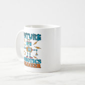 Zukünftiger Robotik-Ingenieur Kaffeetasse (Vorderseite Links)