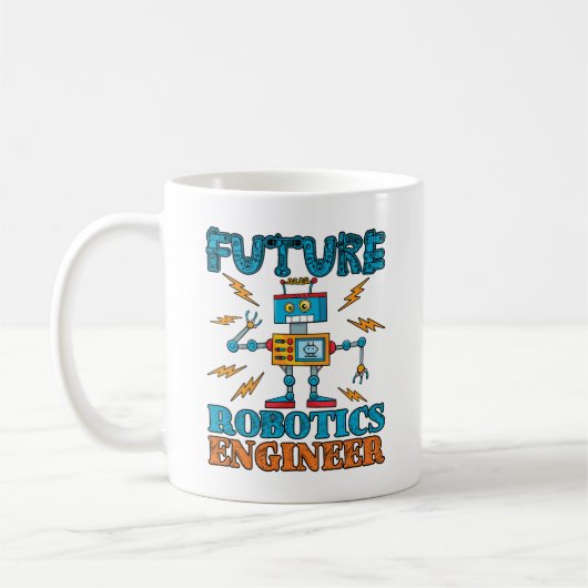 Zukünftiger Robotik-Ingenieur Kaffeetasse (Links)