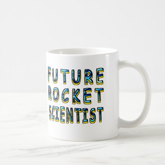 Zukünftiger Rocket-Wissenschaftler in 3D Kaffeetasse (Rechts)