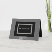 Zukünftiger Schwager - seien Sie meine Einladung (Rückseite)