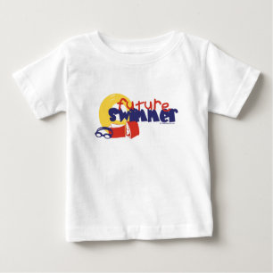 Zukünftiger Schwimmer Baby T-shirt