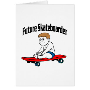 Zukünftiger Skateboardfahrer