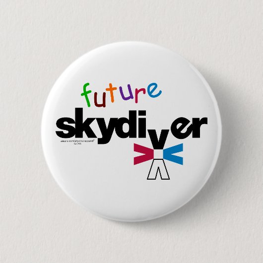 Zukünftiger Skydiver Button (Vorderseite)