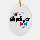 Zukünftiger Skydiver Keramikornament (Rechts)