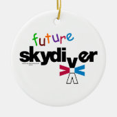 Zukünftiger Skydiver Keramikornament (Vorne)