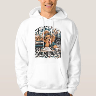 Zukünftiger Sonographer Süße Ultraschall-Tech Hood Hoodie