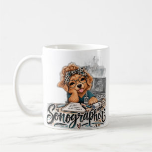 Zukünftiger Sonographer Weiße Tasse - Ultraschall-