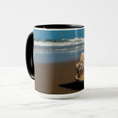 Zukünftiger Strand Tasse (Vorderseite Links)