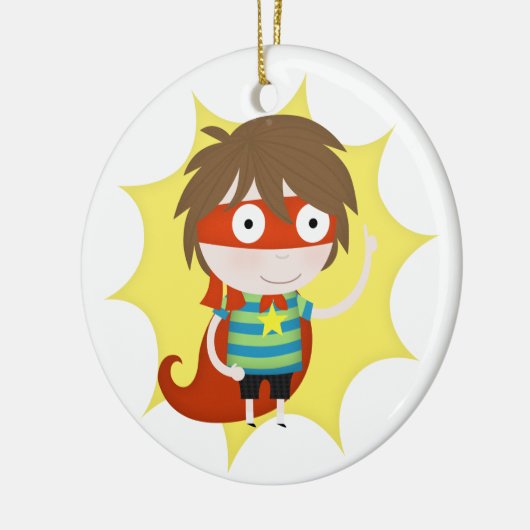 Zukünftiger Superheld Keramikornament (Links)