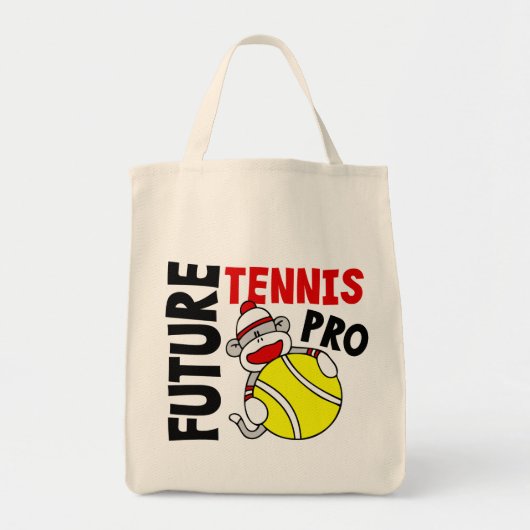 Zukünftiger Tennis-Prosocken-Affe Tragetasche (Vorne)