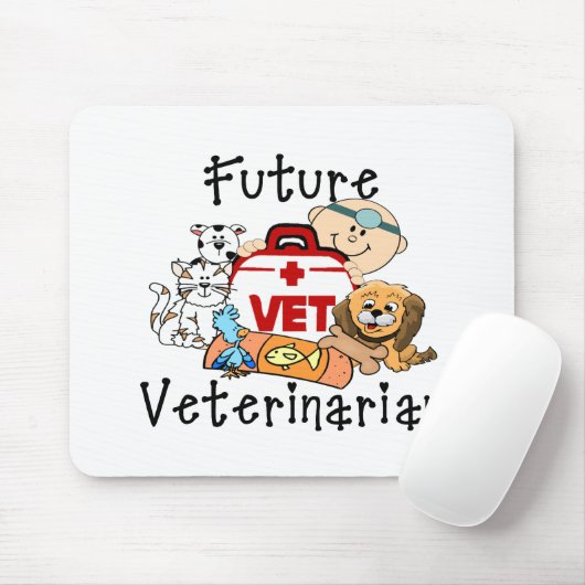 Zukünftiger Tierarzt Mousepad (Mit Mouse)