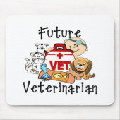 Zukünftiger Tierarzt Mousepad (Vorne)