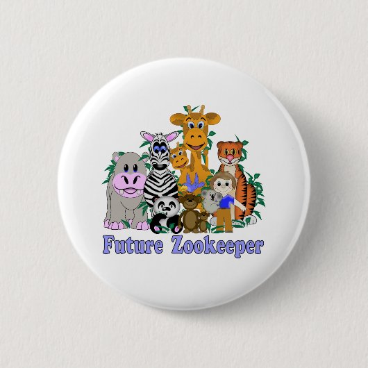 Zukünftiger Tierpfleger Button (Vorderseite)