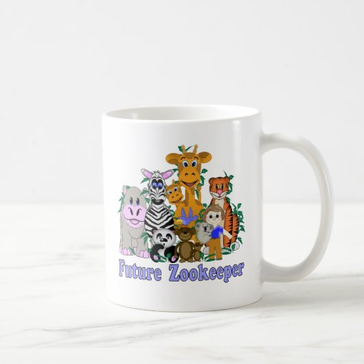 Zukünftiger Tierpfleger Kaffeetasse (Rechts)