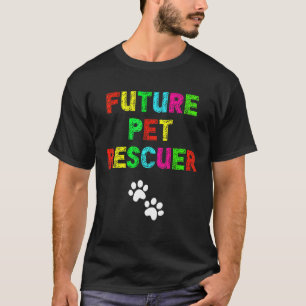Zukünftiger Tierretter, Tierarzt Hund Katze Tier T-Shirt