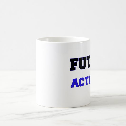 Zukünftiger Versicherungsmathematiker Kaffeetasse (Mittel)