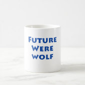 Zukünftiger Werewolf Kaffeetasse (Mittel)