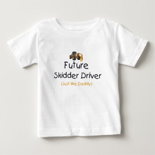 Zukünftiger Winde-Fahrer Baby T-shirt (Vorderseite)