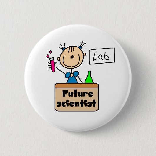 Zukünftiger Wissenschaftler Button (Vorderseite)