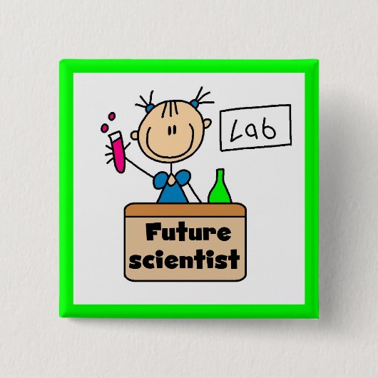 Zukünftiger Wissenschaftler Button (Vorderseite)