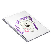 Zukünftiger Zahnarzt Notizblock (Rechte Seite)