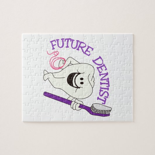 Zukünftiger Zahnarzt Puzzle (Horizontal)