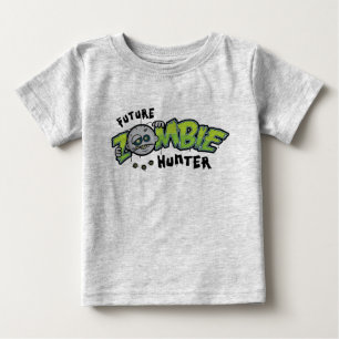 Zukünftiger Zombie-Jäger-Bio Säuglings-Strample Baby T-shirt