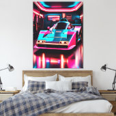 zukünftiges Auto Leinwanddruck (Insitu (Schlafzimmer))