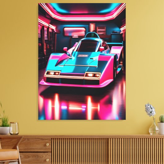 zukünftiges Auto Leinwanddruck (Insitu (Wohnzimmer))