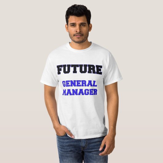 Zukünftiges Generaldirektor T-Shirt (Vorne ganz)