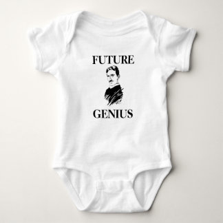 Zukünftiges Genie fantastischer Tesla Baby Strampler