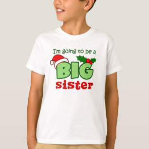 Zukünftiges große Schwester-Weihnachten T-Shirt