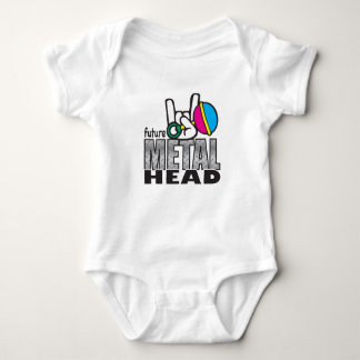 Zukünftiges metalhead baby strampler