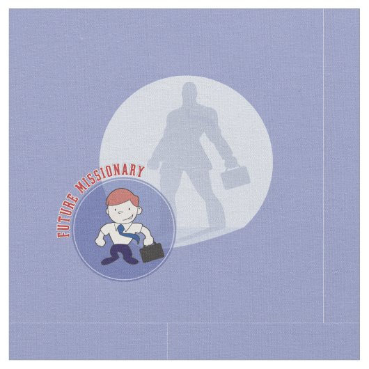 Zukünftiges Missionsgewebe. LDS Stoff (Nahaufnahme)