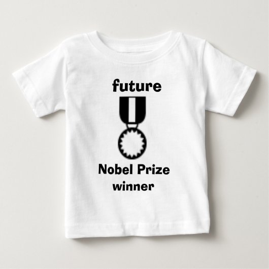 Zukünftiges Nobel-Preisträger-Baby T Baby T-shirt (Vorderseite)