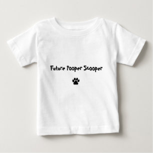 Zukünftiges Pooper Scooper Baby T-shirt