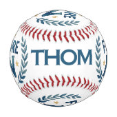 Zukünftiges RN-Baseball-Geschenk Baseball (Rückseite)
