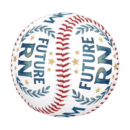 Zukünftiges RN-Baseball-Geschenk Baseball (Schrägansicht)