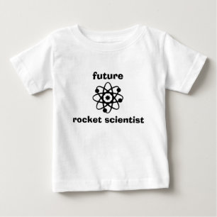 Zukünftiges Rocket-Wissenschaftler-Baby T Baby T-shirt