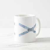 Zukünftiges Saltire Kaffeetasse (VorderseiteRechts)