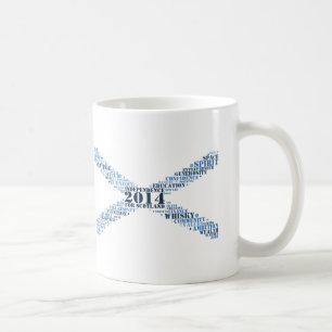 Zukünftiges Saltire Kaffeetasse