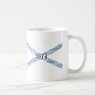 Zukünftiges Saltire Kaffeetasse