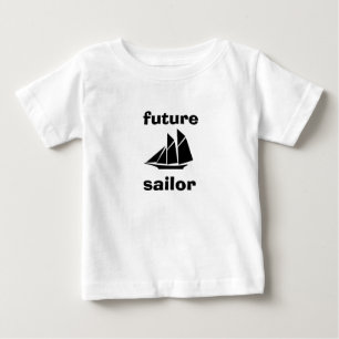 Zukünftiges Seemann-Baby T Baby T-shirt