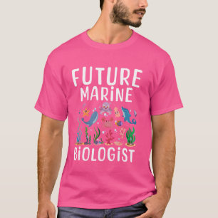 Zukünftiges süßes Kostüm für Meeresbiologen T-Shirt